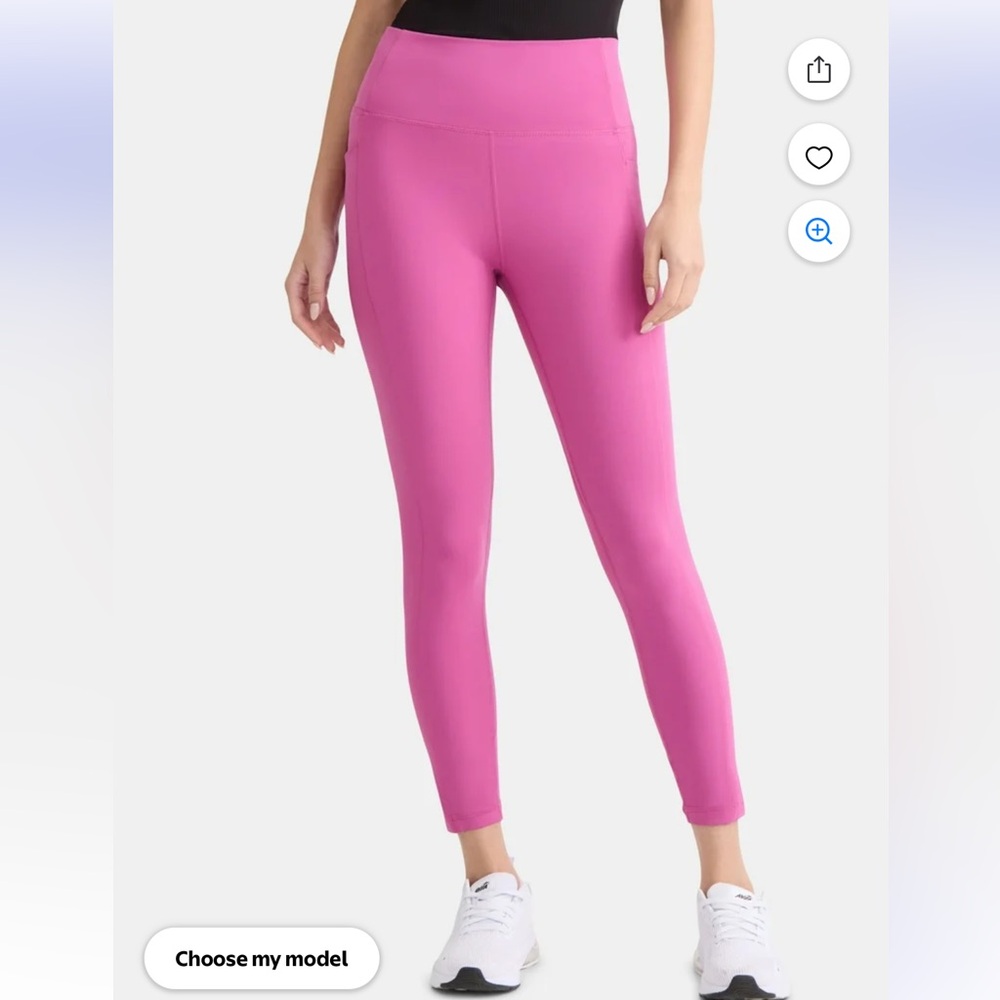 Avia pink leggings with pockets